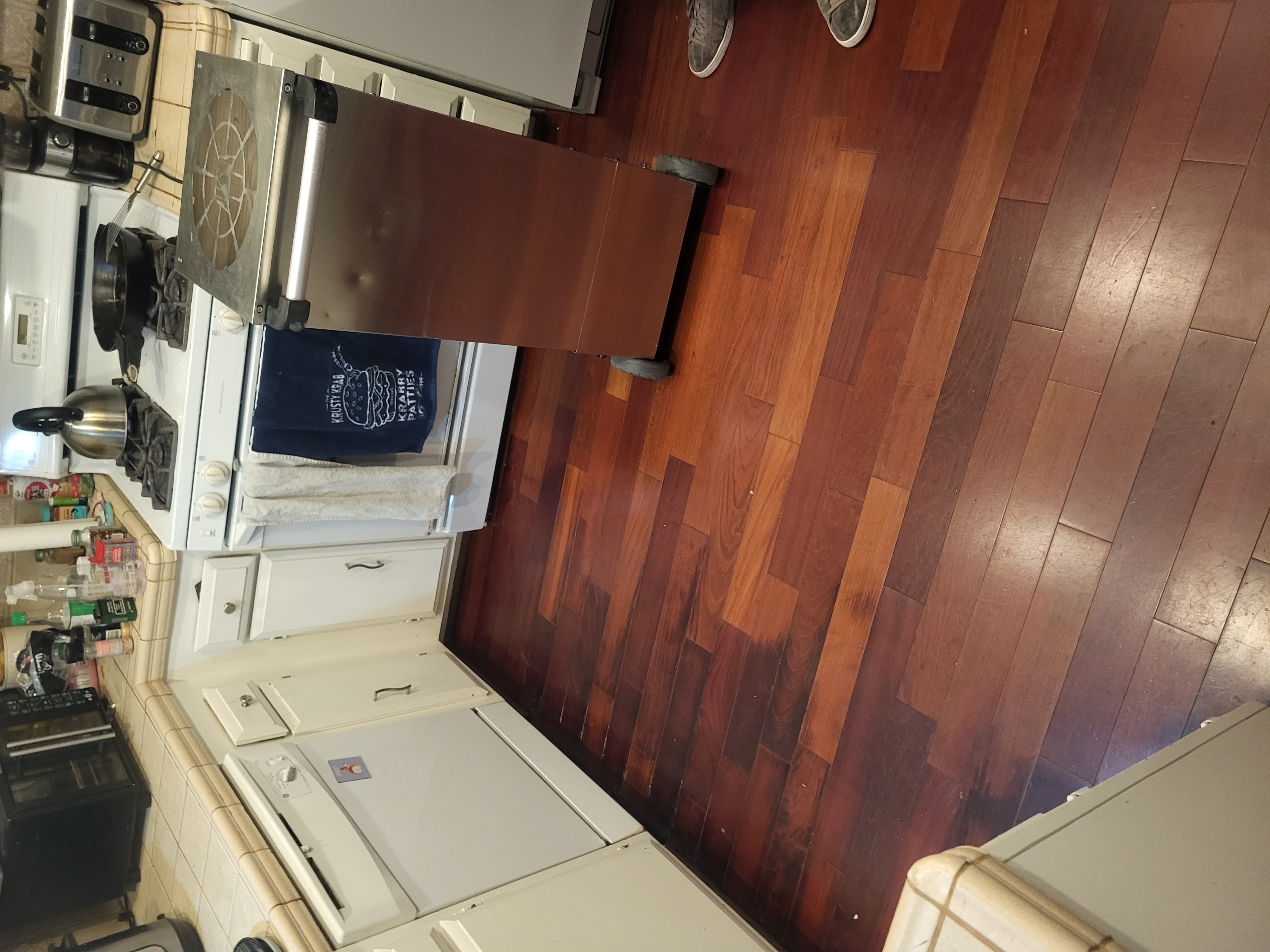 Professional water damage restoration team working in Houston home