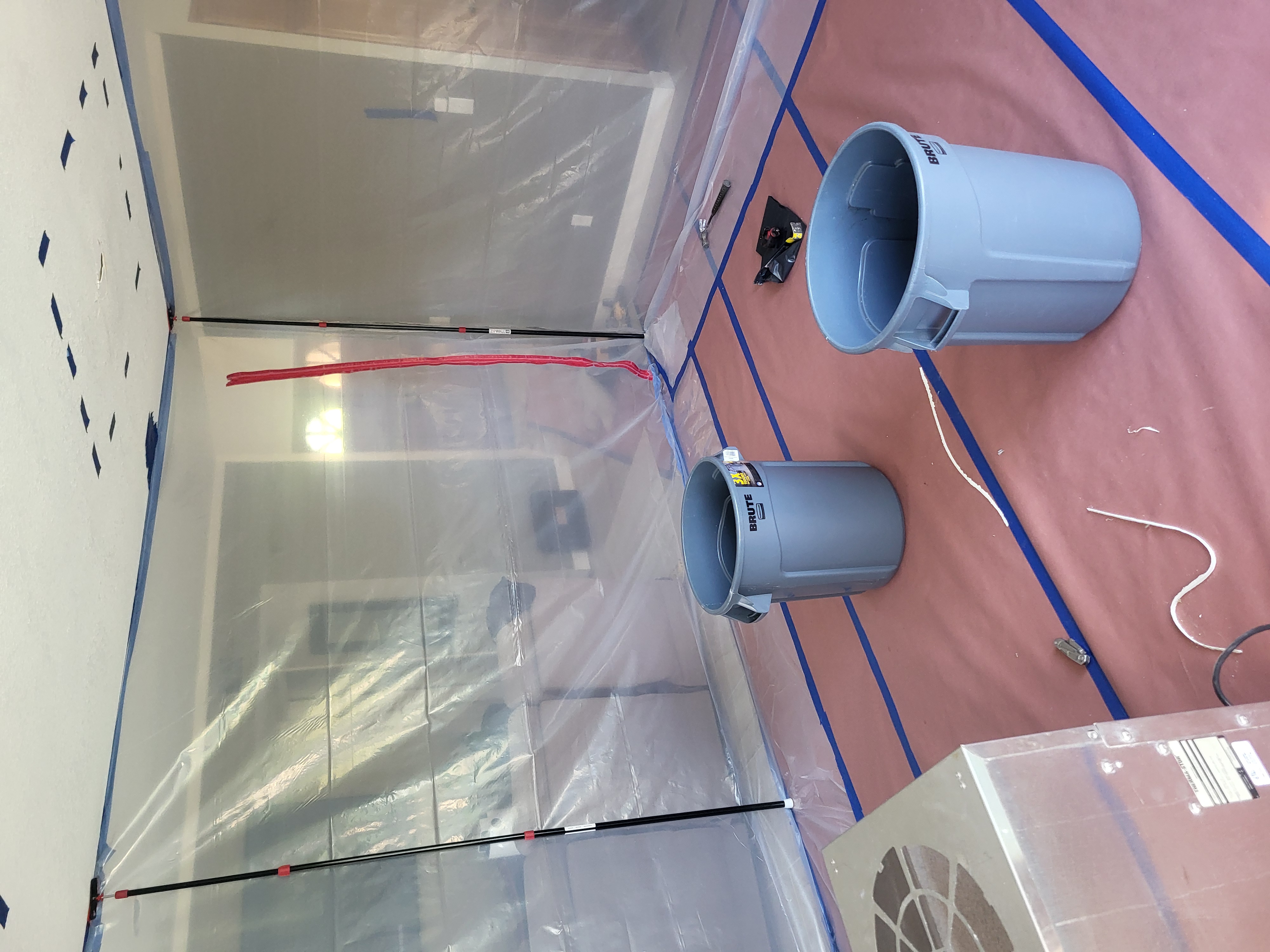 Advanced water damage restoration equipment