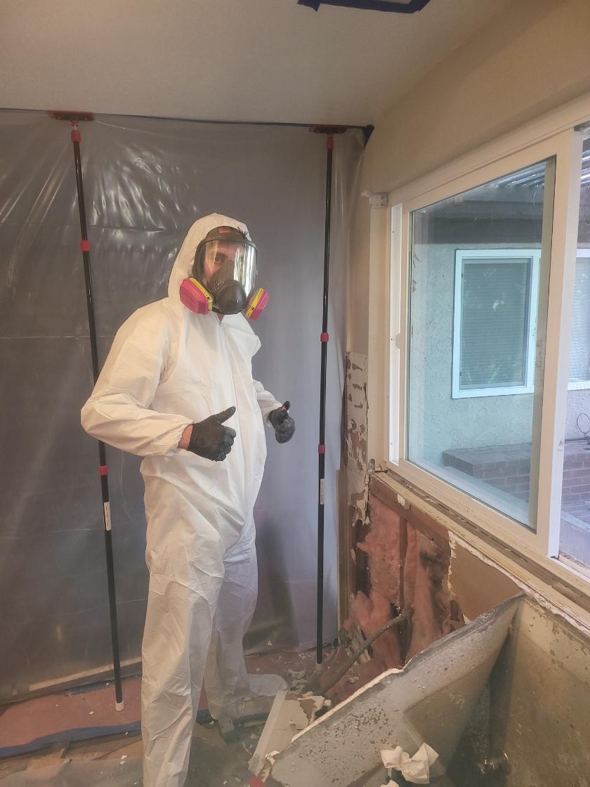 Mold remediation and water damage restoration